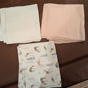PBK Fawn Flannel Swaddle Set